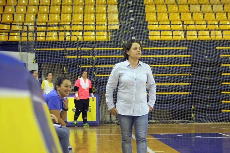Cristina Gimeno, entrenadora del Preconte Telde (Foto TA)